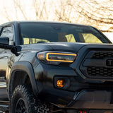 Form Lighting - 2016 - 2023 Toyota Tacoma LED Projector Headlights with Selectable DRL (pair)