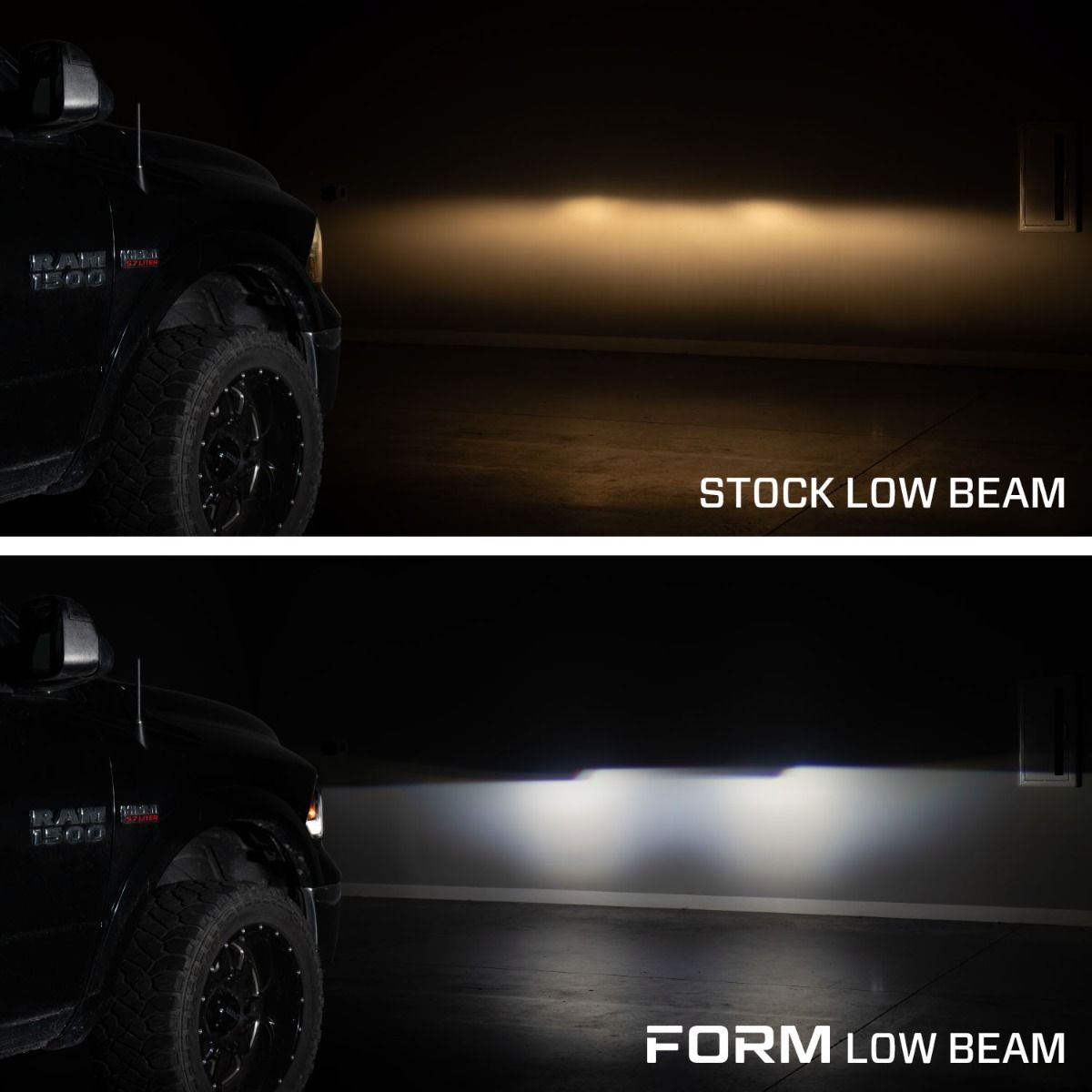 Form Lighting - 2019 - 2024 Ram 1500 Classic LED Projector Headlights (pair)