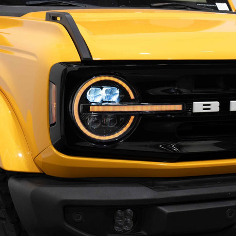 Form Lighting - 2022 - 2025 Ford Bronco Raptor LED Projector Headlights (pair)
