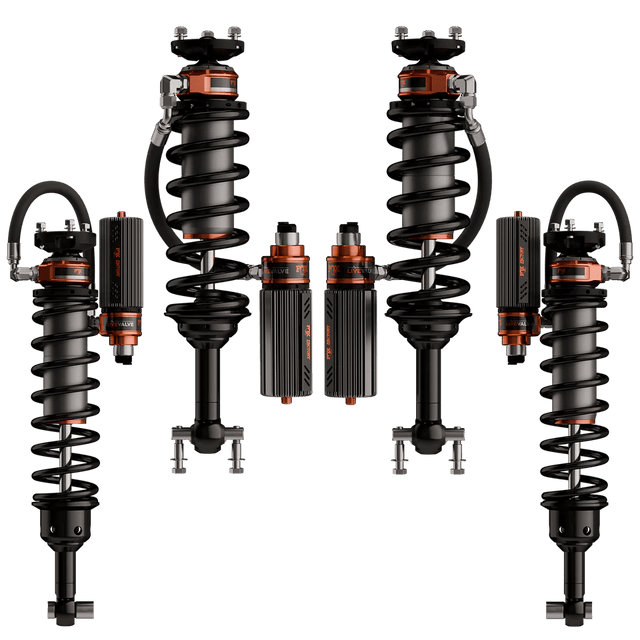 Fox - Fox 2021+ Ford Bronco 3.2 Factory Race Live Valve Coilover Kit (Connected Suspension)