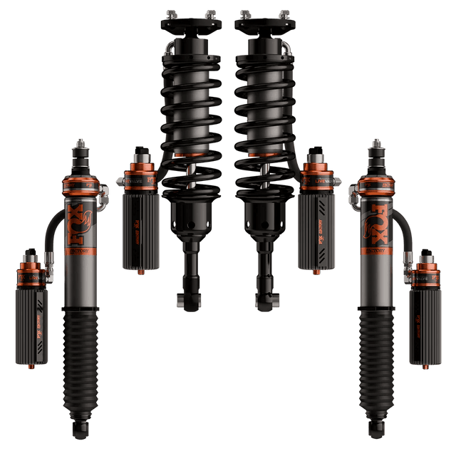 Fox - Fox 2024+ Toyota Tacoma 3.2 Factory Race Live Valve Internal Bypass Coilover Kit - 2 - 3in Lift