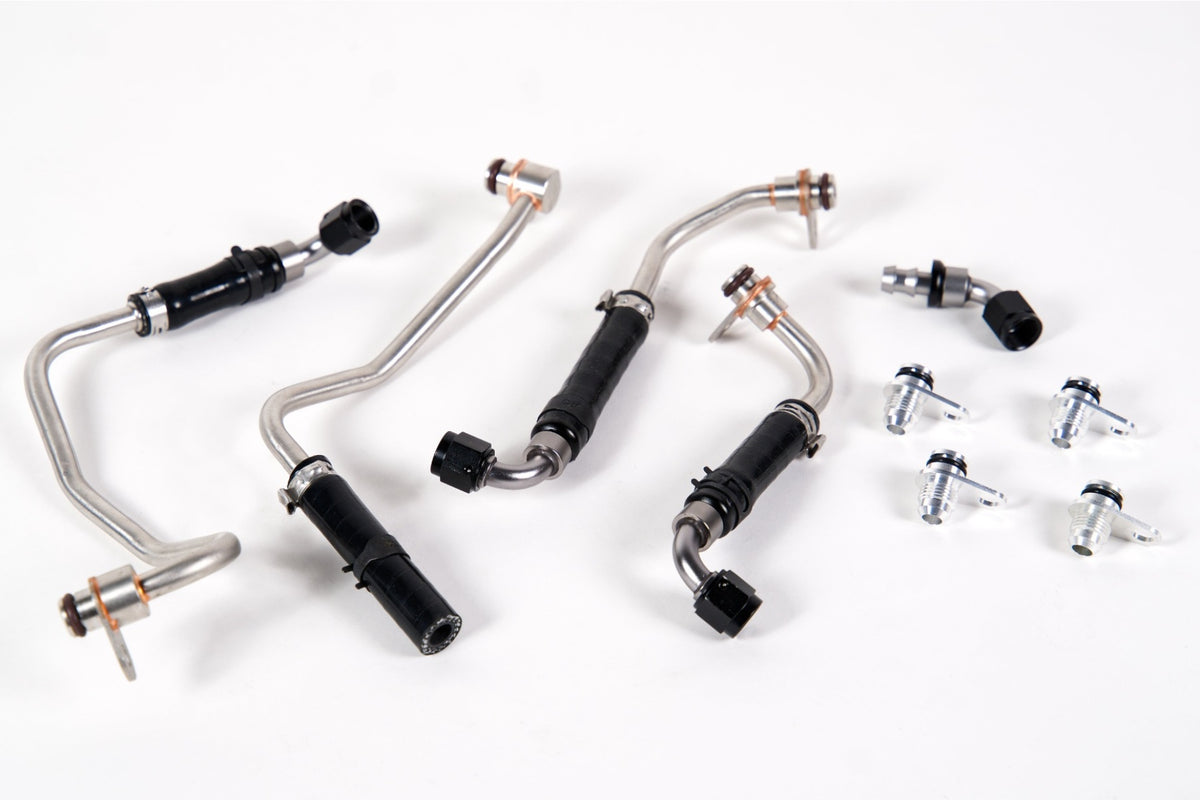 Full-Race 2017-2020 Ford F-150 & Raptor 3.5L EcoBoost Turbocharger Coolant Line Upgrade Kit
