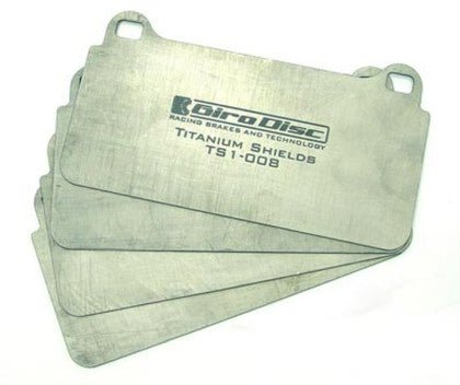 GiroDisc - Girodisk Titanium Pad Shields for C8 (Z51 Brakes)