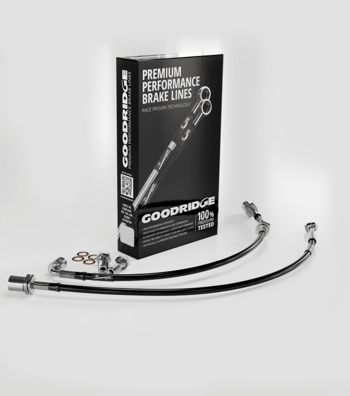 Goodridge - Goodridge 2015+ VW Golf (MK7) Front Stainless Steel Brake Line Kit