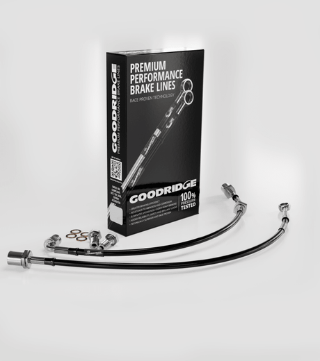 Goodridge - Goodridge 2015+ VW Golf (MK7) Front Stainless Steel Brake Line Kit