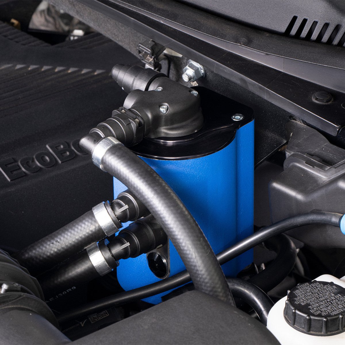 IAG Performance - IAG Air Oil Separator AOS For 17 - 23 Ford F - 150 & Raptor 3.5L EcoBoost - Panda Motorworks
