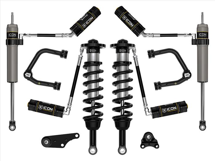 ICON - Icon 2024 Tacoma 1.25 - 3in Stage 4 Tubular Suspension System - Panda Motorworks