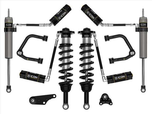 ICON - Icon 2024 Tacoma 1.25 - 3in Stage 4 Tubular Suspension System - Panda Motorworks
