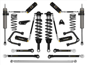 ICON - ICON 2024+ Toyota Tacoma 1.25in - 3in Stage 11 Suspension System Tubular - Panda Motorworks