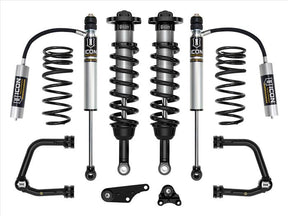 ICON - ICON 2024+ Toyota Tacoma 1.25in - 3in Stage 3 Suspension System Tubular w/ Triple Rate Spring - Panda Motorworks