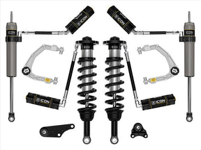 ICON - ICON 2024+ Toyota Tacoma 1.25in - 3in Stage 4 Suspension System Billet - Panda Motorworks