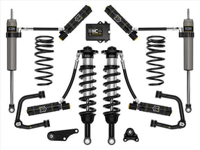ICON - ICON 2024+ Toyota Tacoma 1.25in - 3in Stage 6 Suspension System Tubular w/ Triple Rate Spring - Panda Motorworks