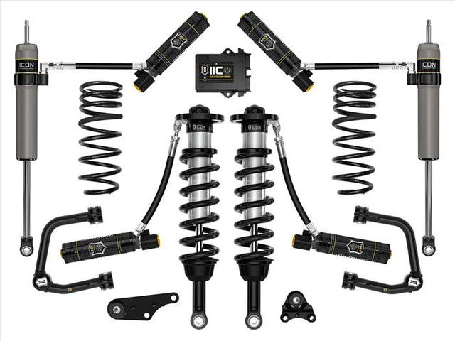 ICON - ICON 2024+ Toyota Tacoma 1.25in - 3in Stage 6 Suspension System Tubular w/ Triple Rate Spring - Panda Motorworks