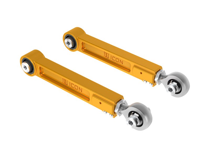 ICON - ICON 2024 Toyota Tacoma Billet Rear Upper Link Kit - Gold Anodized - Panda Motorworks