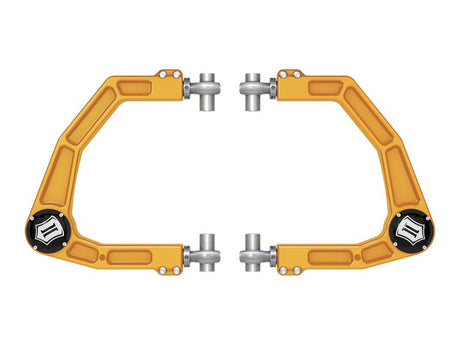 ICON - ICON 2024 Toyota Tacoma Billet Upper Control Arm w/ Delta Joint Pro - Gold Anodized - Panda Motorworks
