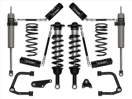 ICON - ICON 2024+ Toyota Tacoma Stage 4 Suspension System Tubular w/ Triple Rate Spring - Panda Motorworks