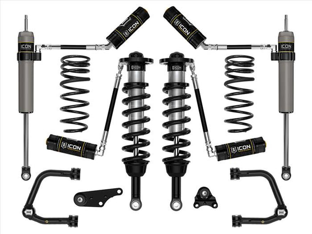 ICON - ICON 2024+ Toyota Tacoma Stage 4 Suspension System Tubular w/ Triple Rate Spring - Panda Motorworks