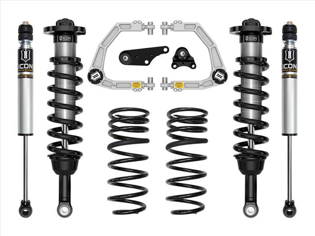 ICON - ICON 2024+ ToyotaTacoma 1.25 - 3in Stage 2 Suspension System Billet w/Triple Rate Springs - Panda Motorworks