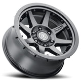 ICON - ICON Rebound Pro 17x8.5 6x5.5 25mm Offset 5.75in BS 95.1mm Bore Satin Black Wheel - Panda Motorworks