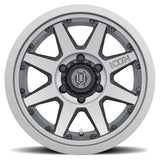 ICON - ICON Rebound Pro 17x8.5 6x5.5 25mm Offset 5.75in BS 95.1mm Bore Titanium Wheel - Panda Motorworks