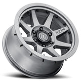 ICON - ICON Rebound Pro 17x8.5 6x5.5 25mm Offset 5.75in BS 95.1mm Bore Titanium Wheel - Panda Motorworks