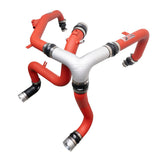 Injen - Injen 21 - 23 Ford Bronco 2.7L V6 (TT) EcoBoost SES Intercooler Pipes - Wrinkle Red - Panda Motorworks