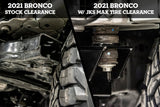 JKS Manufacturing - JKS Manufacturing 2021 Ford Bronco Max Tire Clearance Kit - Panda Motorworks