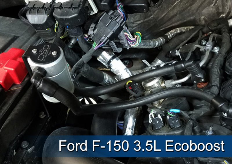 J&L - J&L 2011 - 2024 Ford F - 150 2.7L/3.5L/5.0L Passenger Side Oil Separator 3.0 - Panda Motorworks