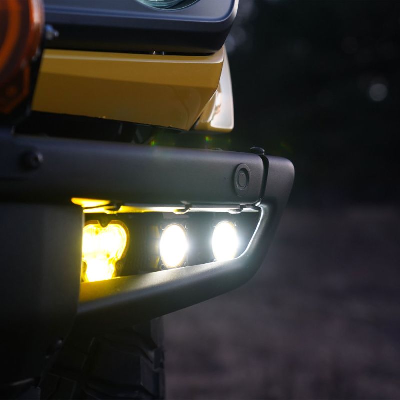 KC HiLiTES 2021+ Ford Bronco FLEX ERA 3 Dual Mode SAE Fog Light