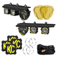 KC HiLites - KC HiLiTES 2021+ Ford Bronco FLEX ERA 3 Dual Mode SAE Fog Light Pocket Kit - Panda Motorworks