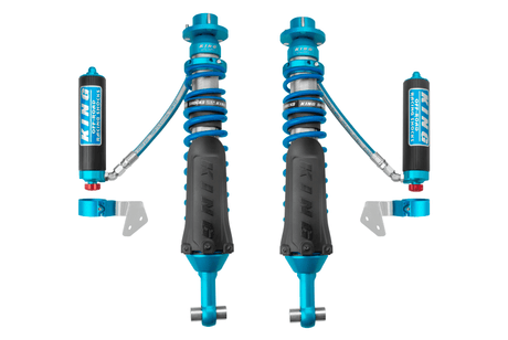 King Shocks - KING 2021+ Ford Bronco 2.5" Shock Set Front and Rear (With Compression Adjuster)