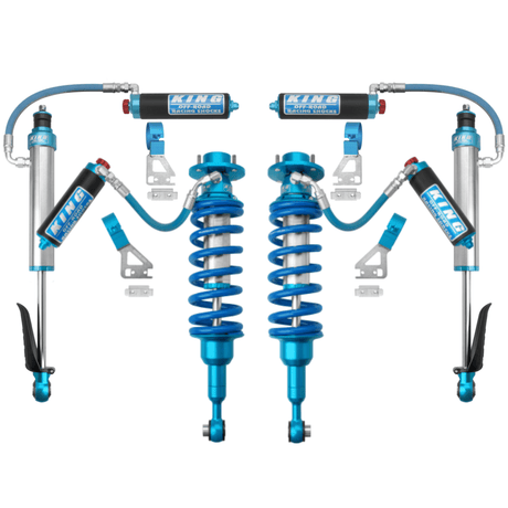 King Shocks - King Shocks 2024+ Toyota Tacoma 2.5 Dia Coilover W/ Remote Reservoir & Adjuster - Front & Rear - Panda Motorworks