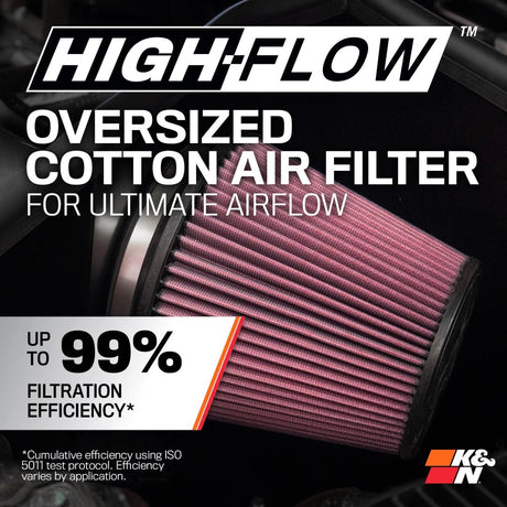 K&N Engineering - K&N 20 - 24 Ford Explorer 3.0L V6 / 20 - 24 Lincoln Aviator 3.0L V6 Performance Air Intake System