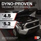 K&N Engineering - K&N 2024 Toyota Tacoma Turbo Charge Pipes - Panda Motorworks