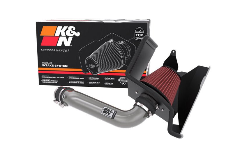 K&N Engineering - K&N Typhoon 2022 Hyundai Kona N L4 - 2.0L F/I Turbo Performance Air Intake System - Panda Motorworks