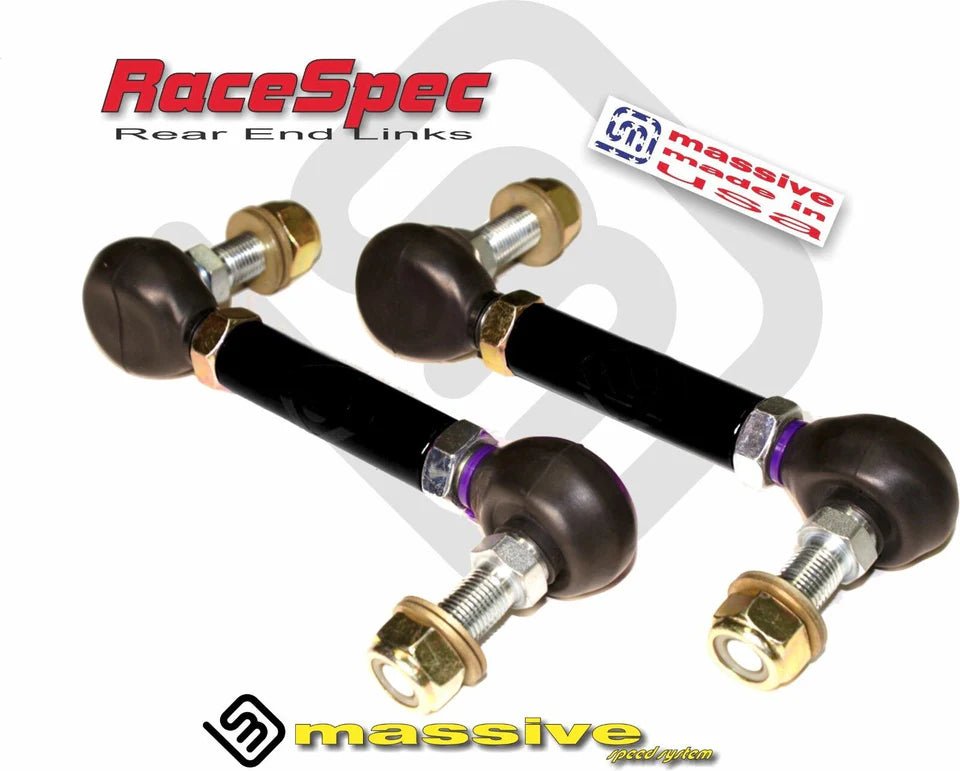 Massive - MASSIVE RACESPEC ADJUSTABLE REAR ARB SWAY BAR END LINKS FOCUS 16+ FOCUS RS 2.3 TURBO