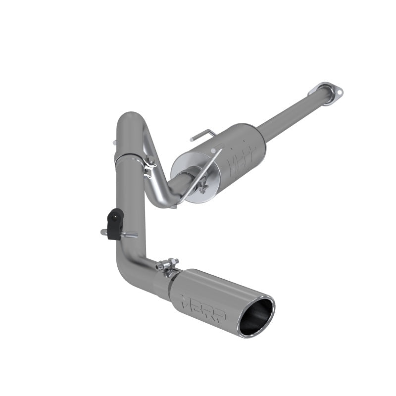 MBRP - MBRP 05 - 13 Toyota Tacoma 4.0L EC/CC Cat - Back Single Exit T409 Exhaust (ARMOR PLUS Series)
