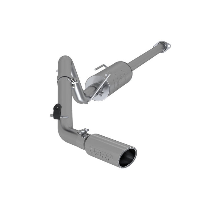 MBRP - MBRP 05 - 13 Toyota Tacoma 4.0L EC/CC Cat - Back Single Exit T409 Exhaust (ARMOR PLUS Series)