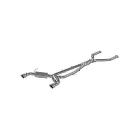 MBRP - MBRP 16 - 22 Infiniti Q50 3.0L FWD/AWD 3in Cat Back w/ 4.5in OD Tips - T304 - Panda Motorworks