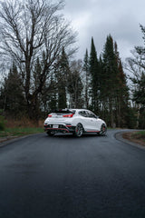 MBRP - MBRP 2019+ Hyundai Veloster N 2.0L Turbo 3in Cat Back - Aluminized Steel - T304 Tip - Panda Motorworks