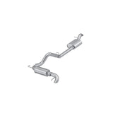 MBRP - MBRP 2021+ Ford Bronco 2.3L/2.7L Aluminized Steel 3in Cat - Back, Single High Clearance Rear Exit, Tour Profile - Panda Motorworks