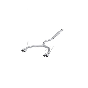 MBRP - MBRP 2022+ Subaru WRX 3in Cat - Back Dual Split Rear Quad Tips Race Profile Exhaust - Panda Motorworks