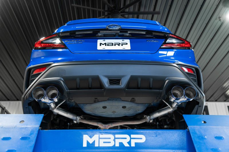 MBRP - MBRP 2022 Subaru WRX Axle Back 2.5in Dual Split Rear Exit - Panda Motorworks