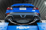 MBRP - MBRP 2022 Subaru WRX Axle Back 2.5in Dual Split Rear Exit - Panda Motorworks
