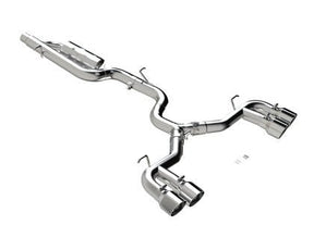 MBRP - MBRP 2022 Volkswagon Golf R MK8 3in Cat - Back Quad Split Rear Valve Delete Exhaust - Panda Motorworks