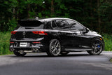 MBRP - MBRP 2022 Volkswagon Golf R MK8 T304 Stainless Steel 3in Cat - Back, Quad Rear Exit - Carbon Fiber Tips - Panda Motorworks