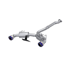 MBRP - MBRP 2023 Toyota Corolla GR 1.6L T304 Stainless Steel 3in Cat - Back Dual Split Rear w/ Burnt End Tips - Panda Motorworks