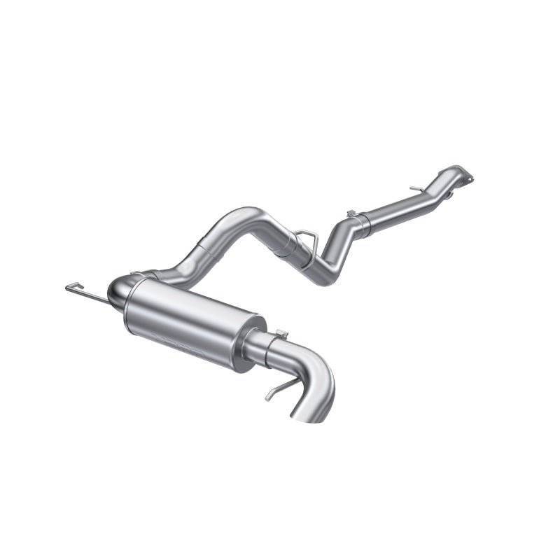 MBRP - MBRP 21+ Ford Bronco 2.3L/2.7L EcoBoost 2/4DR Aluminized Steel High Clearance Cat - back Exhaust, Street Profile - Panda Motorworks
