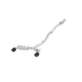 MBRP - MBRP 22 - 23 Hyundai Kona N 2.0L Turbo 3in Cat Back Dual Rear with Carbon Fiber Tips - T304 - Panda Motorworks