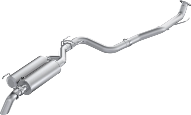 MBRP - MBRP 3” Cat - Back Pre - Axle Turn Down Exhaust – 2024–2025 Toyota Tacoma 2.4L